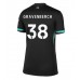 Liverpool Ryan Gravenberch #38 Bortedrakt Dame 2024-25 Korte ermer